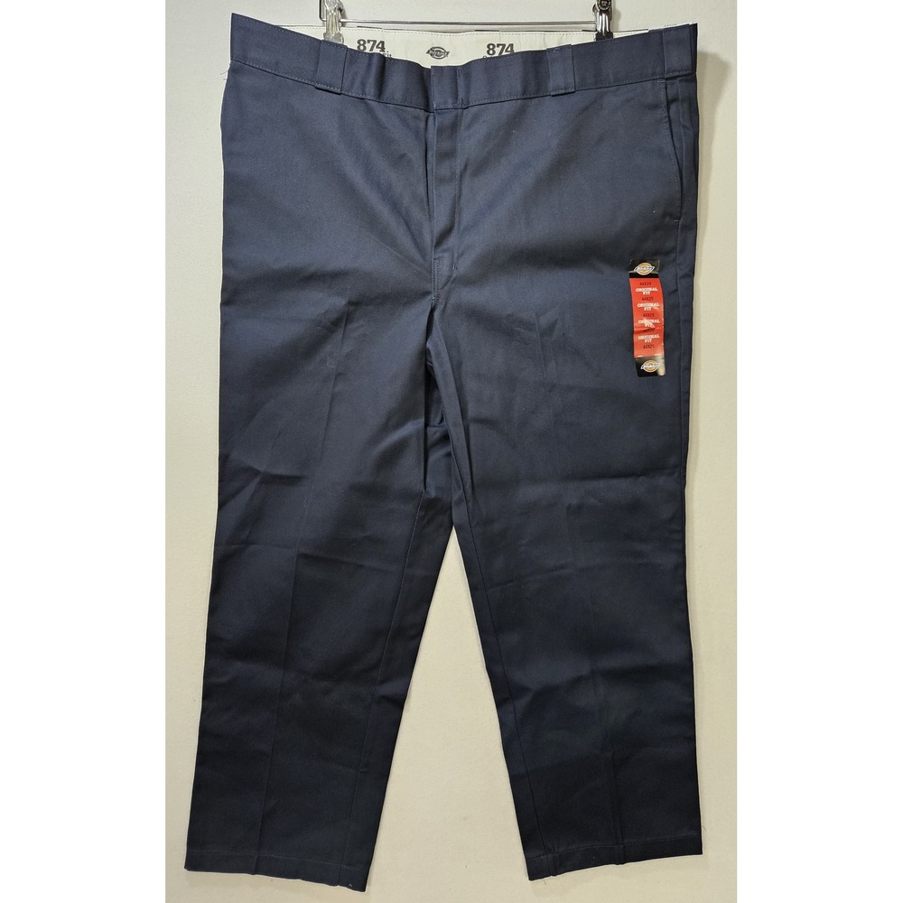 Dickies‎ 874 Original Fit Workwear Pants, Men's Size 44x29, Navy Blue, NWT